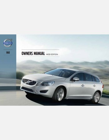 volvo v60 2013 owners manual lhd&rhd
